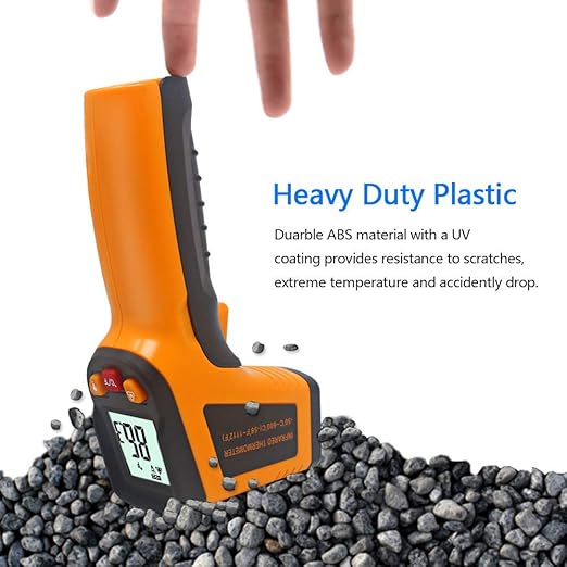 Ketotek Digital Infrared Thermometer Temperature Gun -58°F-1112 °F Handheld Non - Image 6