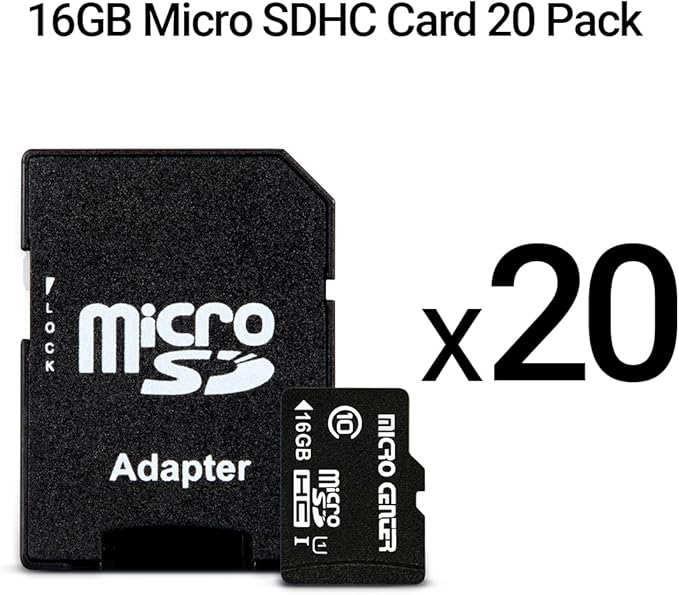 Micro Center 16GB Class 10 Micro SDHC Flash Memory Card 20 Pack - Image 2