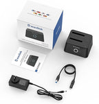 WAVLINK USB 3.0 and USB C to SATA Dual-Bay External Hard Drive Docking Station - Image 9