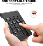 TRELC Wireless Numeric Keypad, Mini 2.4G 18 Keys Number Pad, Portable Silent - Image 4