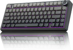 AULA F75 Pro Wireless Mechanical Keyboard, 75% Hot Swappable Custom Keyboard by AULA
