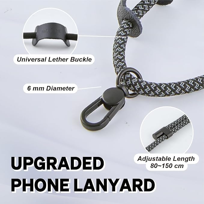 Universal Phone Lanyard, Anti-Theft Crossbody Strap - Image 2