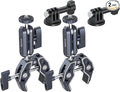 SMALLRIG Camera Mount Clamp 2-Pack, Ballhead Magic Arm by SmallRig