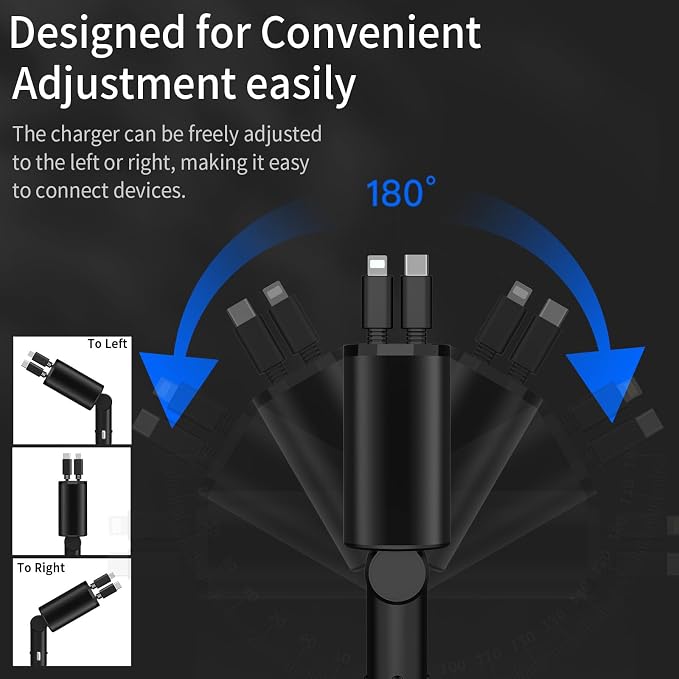 Retractable Car Charger Compatible - Image 5