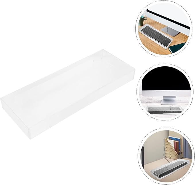 Acrylic Keyboard Dust Cover Clear Protective Hood - Image 3