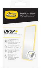 OtterBox iPhone 15 Premium Glass, Scratch Protection, Flawless Touch Response by OtterBox