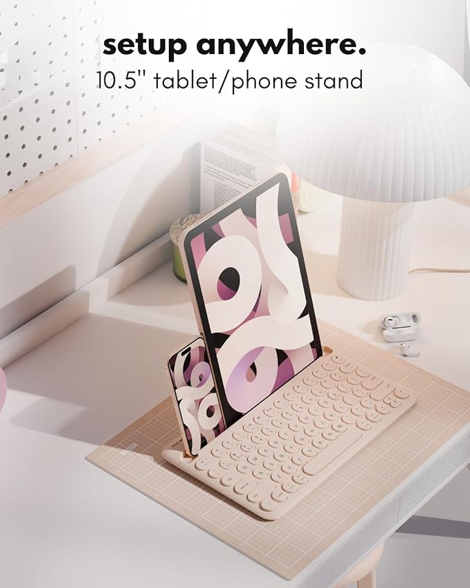 Macally Bluetooth Keyboard for Tablet | Wireless Keyboard for iPad mini/Pro/Air - Image 4