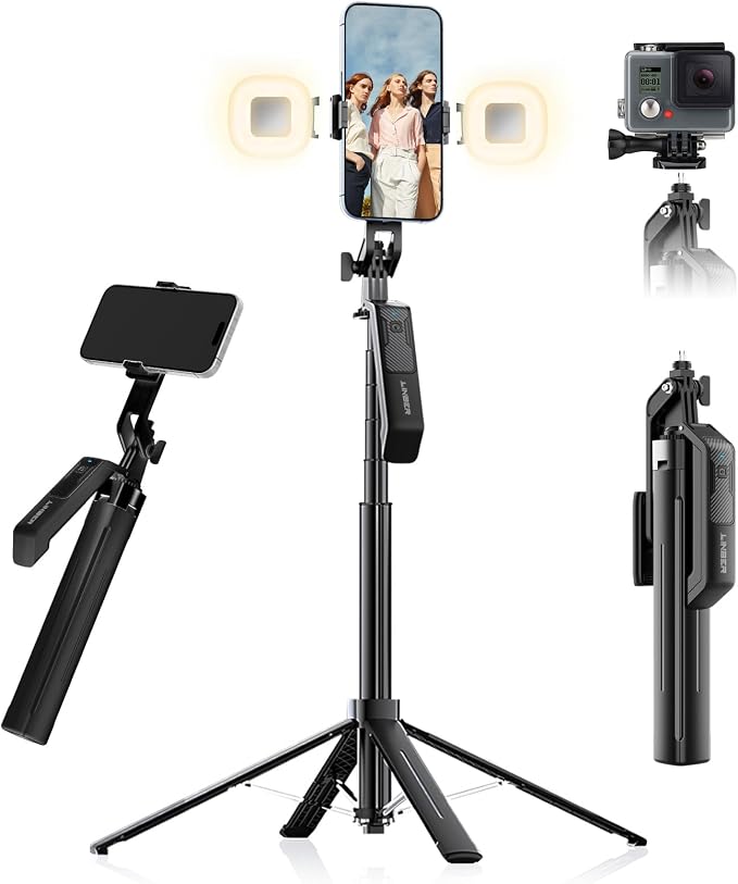 71" Phone Tripod Selfie Stick by Linber