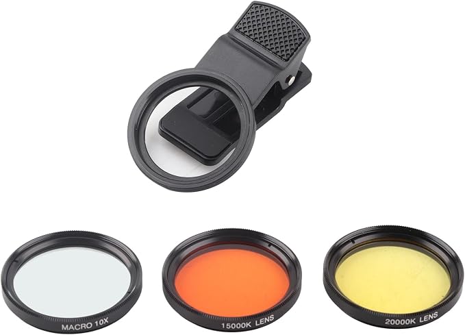 Zerodis Fish Photography Lens, Smartphone Camera Lens Filter Accessories by Zerodis