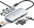 USB C Hub, 9 in 1 USB C Multiport Adapter by NOVOO