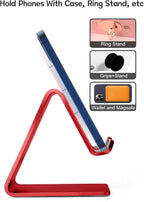 Desk Cell Phone Stand, Phone Holder, Aluminum Mobile Phone Cradle Dock - Image 4