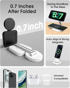 Wireless Charging Station for Magsafe Charger, Portable Wireless Charger for - Image 2