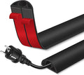 Floor Cord Cover for Wires on Floor Self Adhesive Cord Hider Floor Cable by EYAYEN