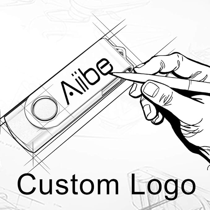 Aiibe 10 Pack 8GB USB Flash Drive Flash Drives USB 2.0 Thumb Drive Memory Stick - Image 9