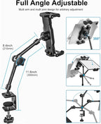 Aluminum Tablet Stand Holder for Desk Mount - Image 3