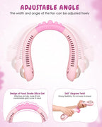 Neck Fan for Kids, Bladeless Portable Fan Rechargeable for 4-14Y Girls & Boys - Image 4
