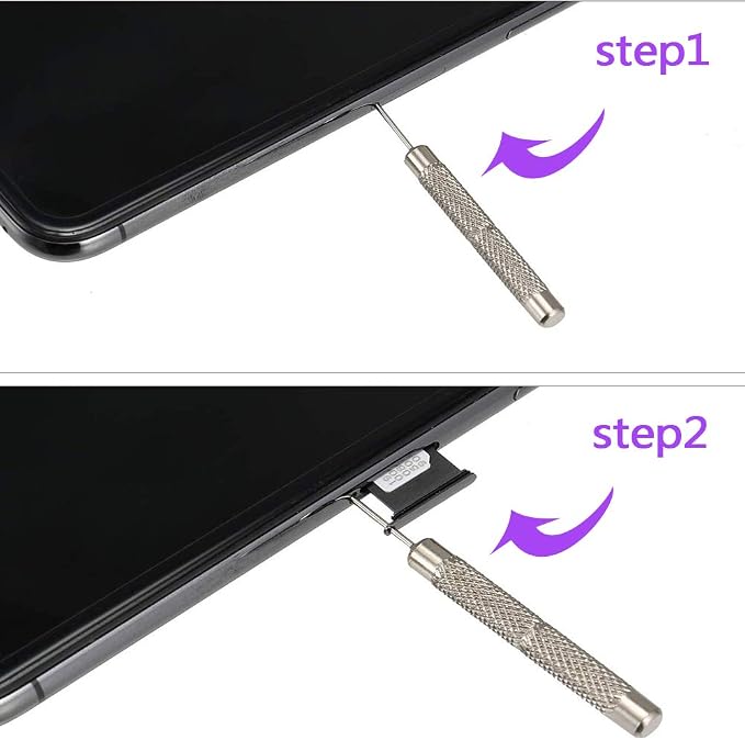 6 Pack SIM Card Removal Tool, Sim Card Tray Opening Tool Eject Pins Needle - Image 6