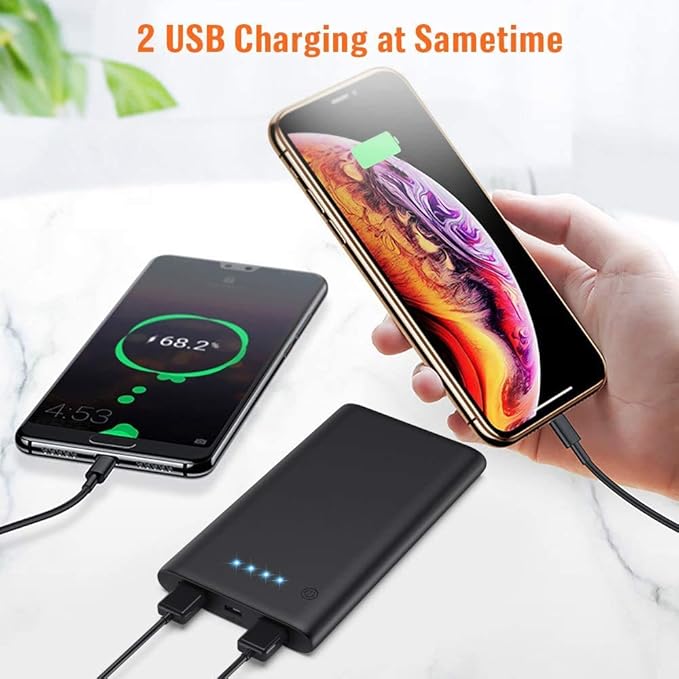 AONIMI Portable Charger Power Bank 10000mAh, Ultra Slim Portable Phone Charger - Image 4