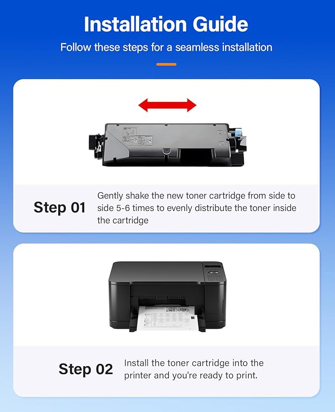 TK-5142 TK5142 Toner Cartridge 4-Pack High Yield Replacement - Image 4