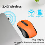 Wireless Mouse Ergonomic, Side Buttons Mouse, 2400 DPI, Silent and Anti Slip - Image 4