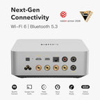 WiiM Amp Ultra with Voice Remote 2 | 100W Streaming Amplifier with Premium ESS - Image 2