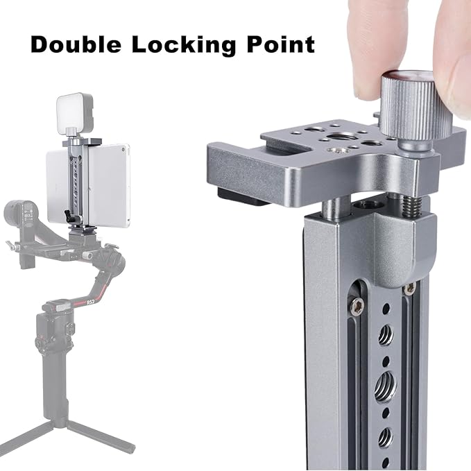 NICEYRIG Tablet Tripod Mount Aluminum Holder - Image 2