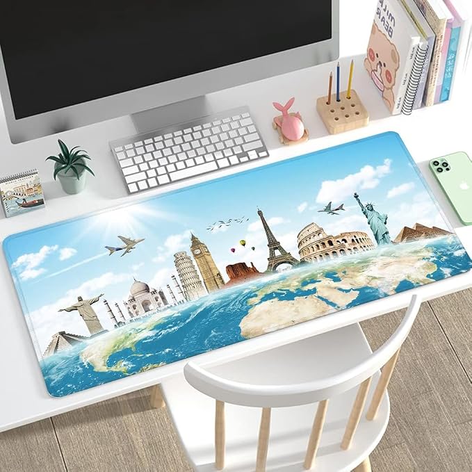 RTGGSEL 31.5x11.8 Inch Non-Slip Long Extended Large Gaming Mouse Pad - Image 3