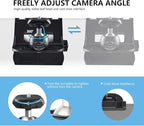RAUBAY 【CM01】 Monitor Top Camera Mount Clamp, Hanging Webcam Stand - Image 3