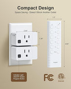 Wireless Remote Control Outlet, 200FT Long Range Remote Light Switch, Mini - Image 5