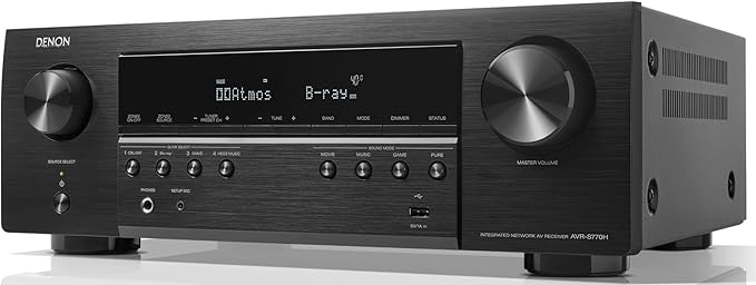 Denon AVR-S770H 7.2ch 8K Smart AV Receiver - Image 4