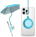 3 in 1 Magnetic Umbrella Sunshade Collapsible Expandable Phone Grip & Stand by OnTheGripofficial