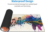 Gaming Mouse Pad, Large Non-Slip Rubber Base Mousepad, Keyboard Mouse Mat - Image 5