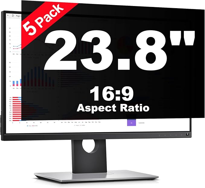 23.8 Inch Computer Privacy Screen Protector by DNZPFU