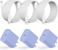 Apple iPhone 16 15 Charger Fast Charging3Pack 20W USB Type C Charging Block by Kruidvat