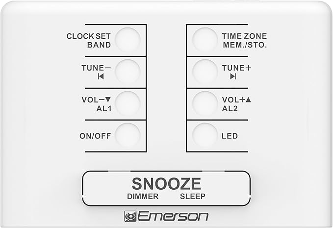Emerson CKS1500 SmartSet Dual Alarm Clock Radio - Image 5