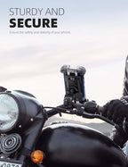 Lamicall Motorcycle Phone Mount, Bike Phone Holder - Image 2