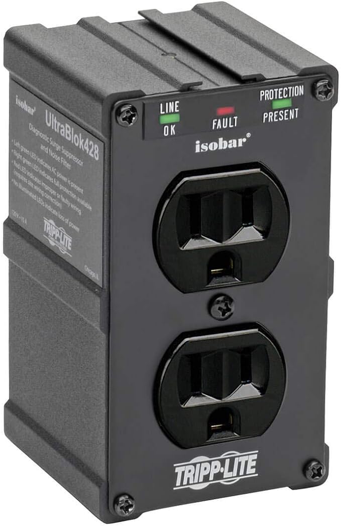 Tripp Lite Isobar ULTRABLOK Heavy Duty Outlet Extender, Wall Power Strip Surge by TrippLite