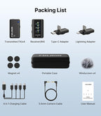 FULAIM X6 Wireless Lavalier Microphones - Image 7