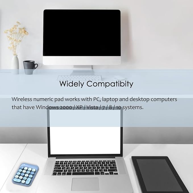 FELICON Wireless Numeric Keypad 18 Keys - Image 8