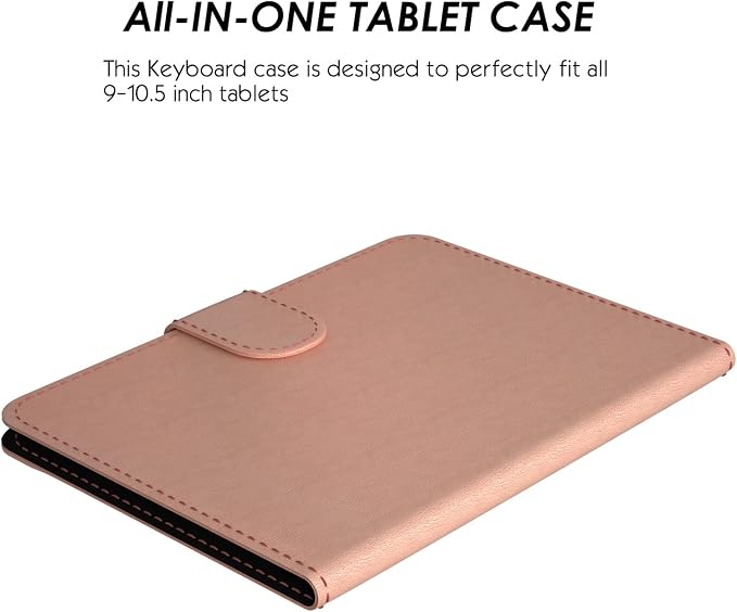TouchPad Keyboard case for 9", 2-in-1 Bluetooth Wireless Keyboard - Image 2