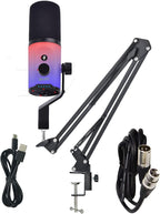 Gaming Microphone for PC, Streaming Mic by Gugubrond