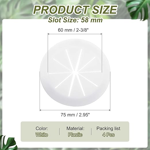 PATIKIL Desk Grommet 2-3/8" - Image 2