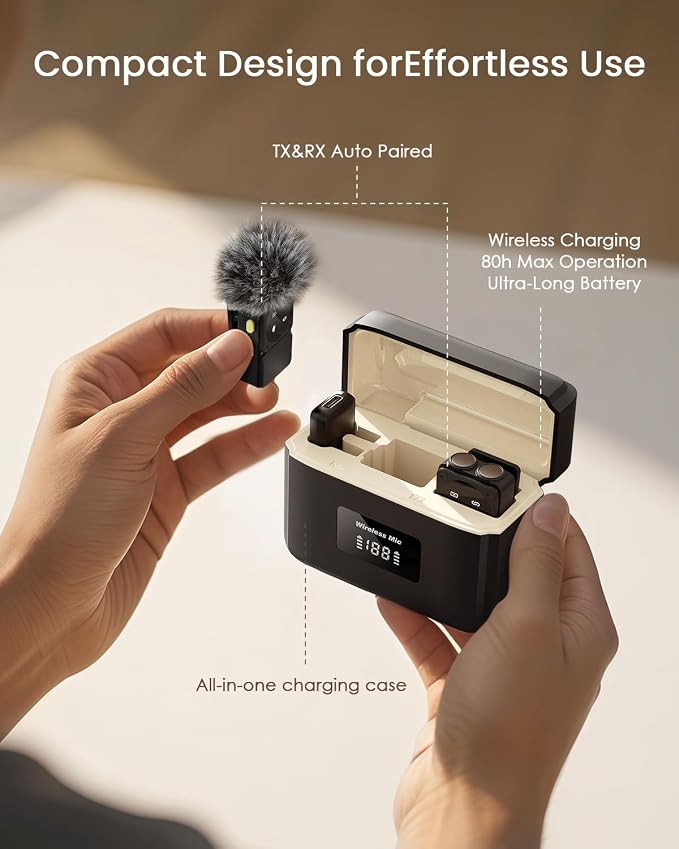PQRQP Microphone for iPhone/iPad/Android, Mini Microphone - Image 5