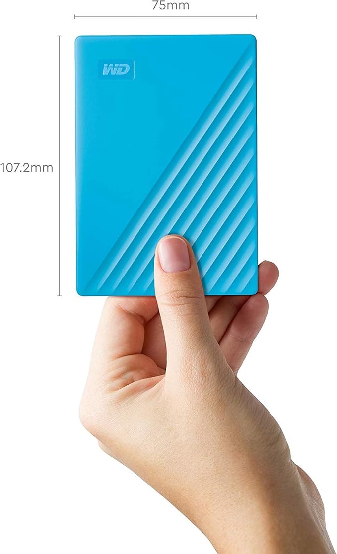 WD 5TB My Passport, Portable External Hard Drive, Backup Software - Image 3