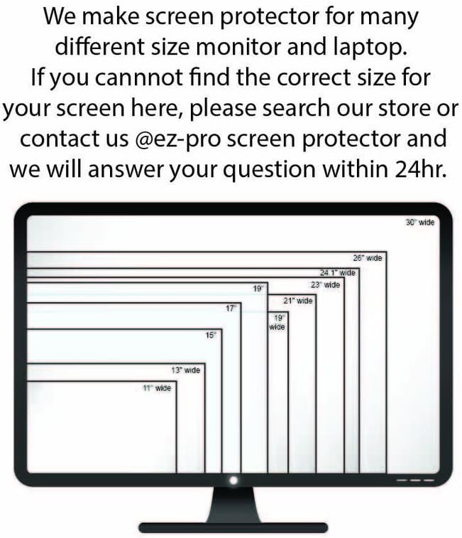 Privacy Screen Filter for 24 Inches Desktop Computer Widescreen Monitor - Image 7