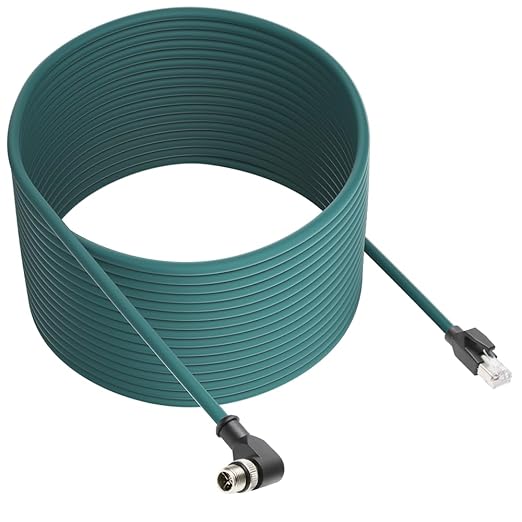 Alvin's Cables M12 X-Code 8 Pin Male to RJ45 Ethernet Cable - Image 5