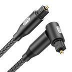 EMK 90 Degree Right Angle Optical Audio Cable by EMK