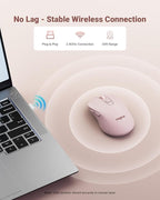 wegear USB Wireless Mouse for Laptop PC Mac, 2.4GHz Cordless Mouse - Image 2