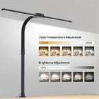 Full Spectrum LED Desk Lamp, Sun Lamp 15W Eye-Caring Table Light - Image 3