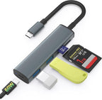 USB C SD Card Reader, Memory Card Reader by TIANSONG
